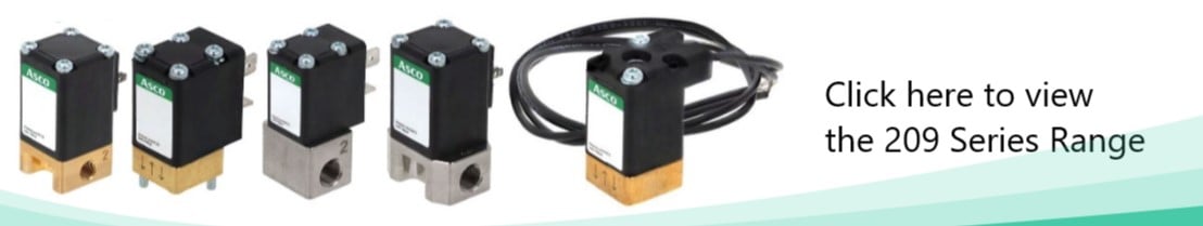 ASCO Series 209 Proportional Valves Shop Banner