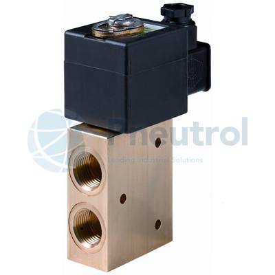 Series 327 - Direct Operated, High Flow, Balanced Poppet, 1/4-1/2