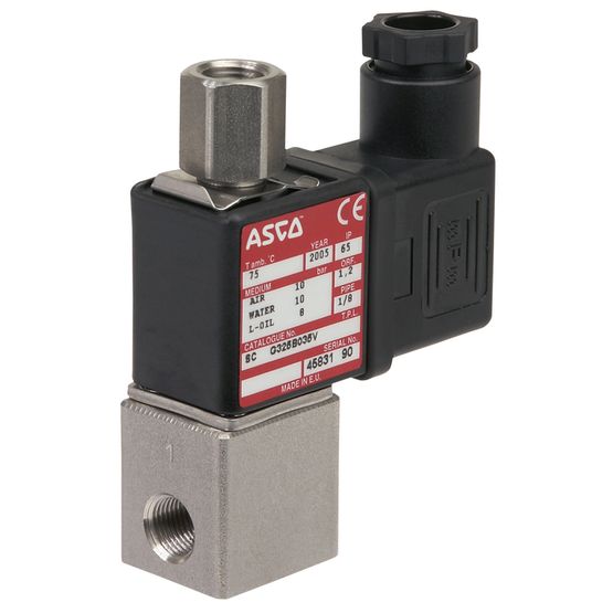 Series 225 - ASCO Direct Operated Solenoid Valves G1/8